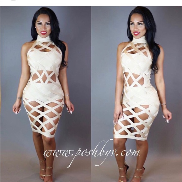 Nude posh bevy Dress - Picture 1 of 1